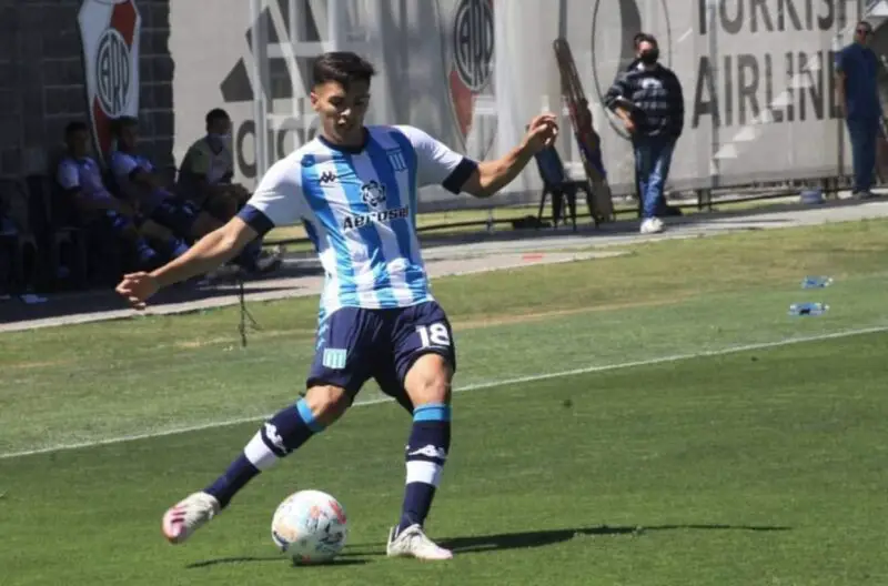 Racing, Ojeda, pibe, pretemporada.