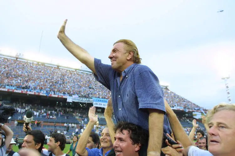 Racing, campeón, 2001.