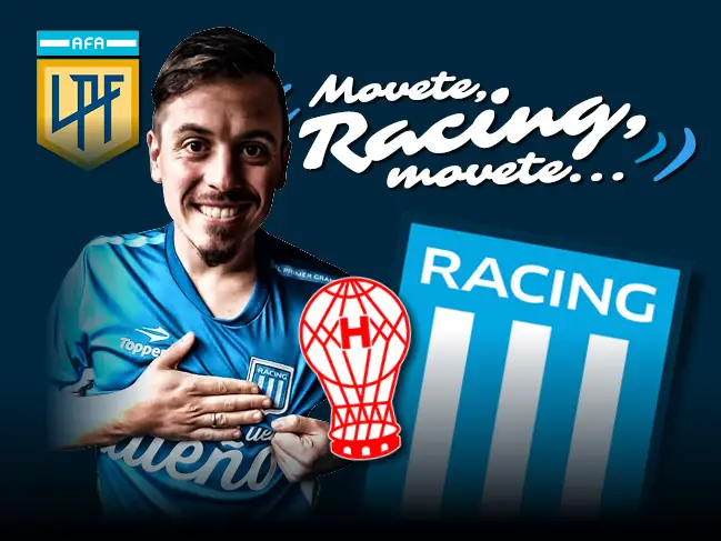 Movete, Racing, Movete - Huracán vs. Racing