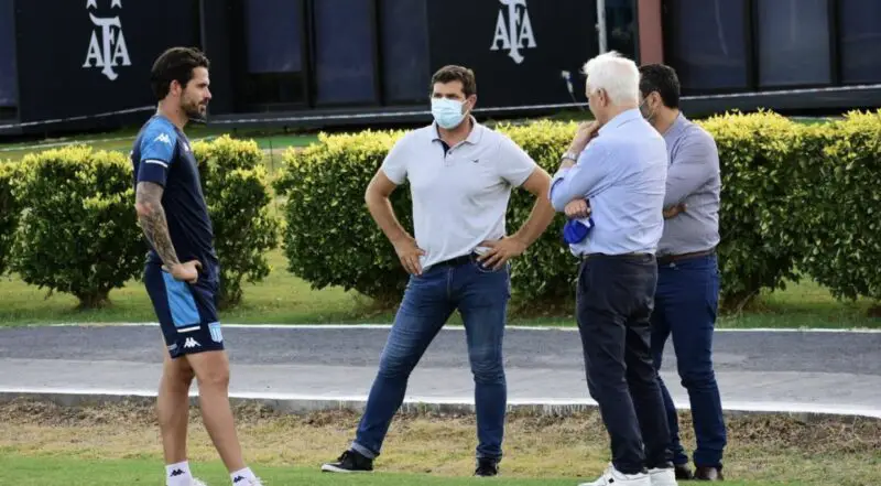 Racing, entrenamiento, dirigentes.