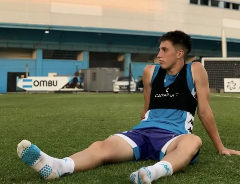 Racing Baltasar Rodríguez, debut