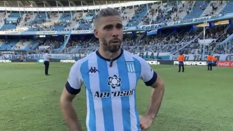 Racing, Insúa, debut.