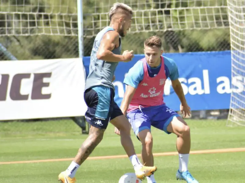 Piovi en la pretemporada de Racing.