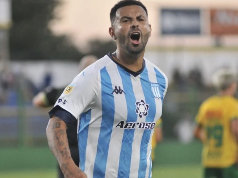 Cardona gol en Racing Platense