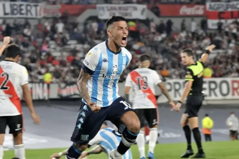 Miranda ya había marcado otro gol clave en Racing