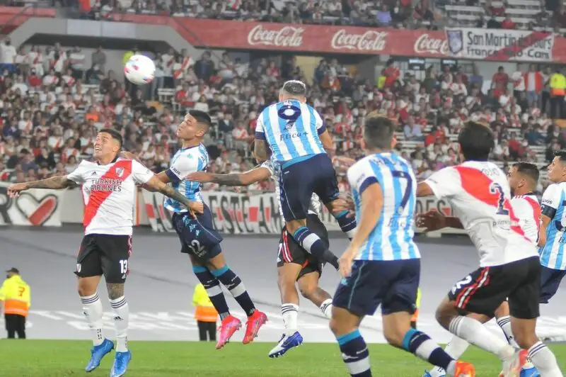 Racing River Puntajes Uno x Uno