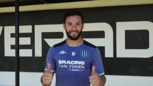 Mena buena noticia en Racing