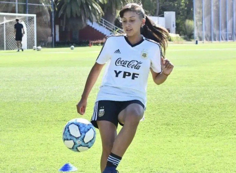 Racing Martina García lesión