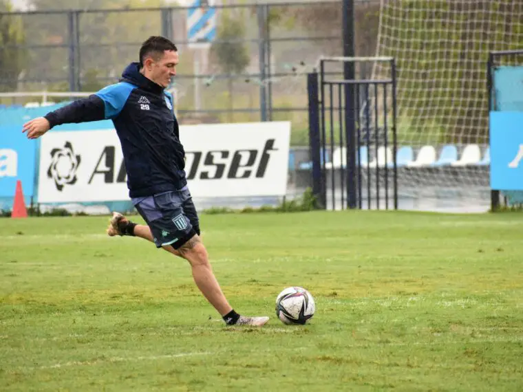 Moreno y su situación física en Racing