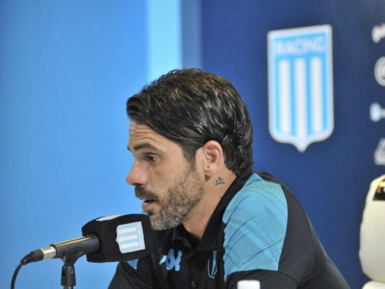 Gago en conferencia tras Racing Patronato