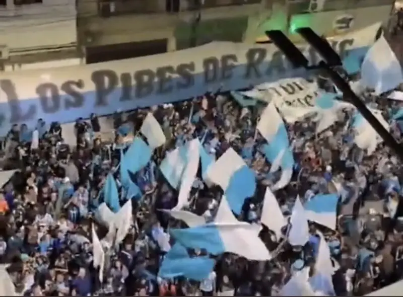 Racing banderazo clásico jugadores