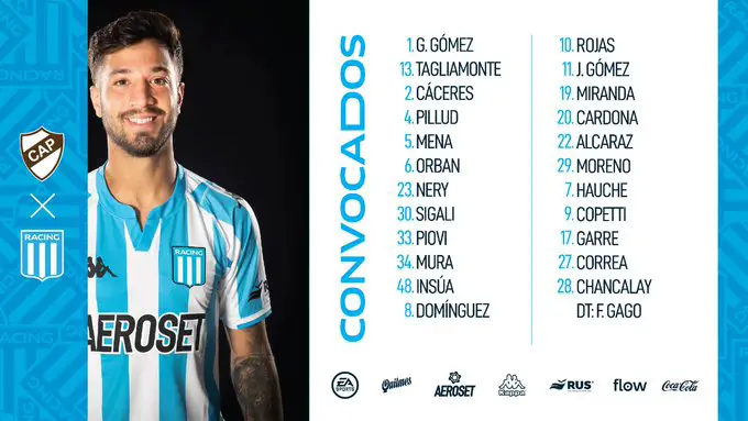 Racing Mena Gago Platense