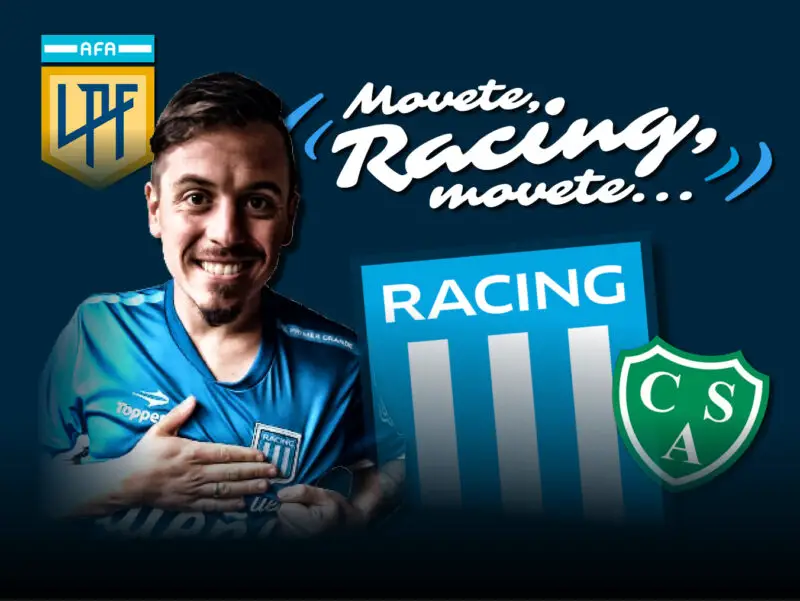 Movete, Racing, Movete - Racing vs. Sarmiento