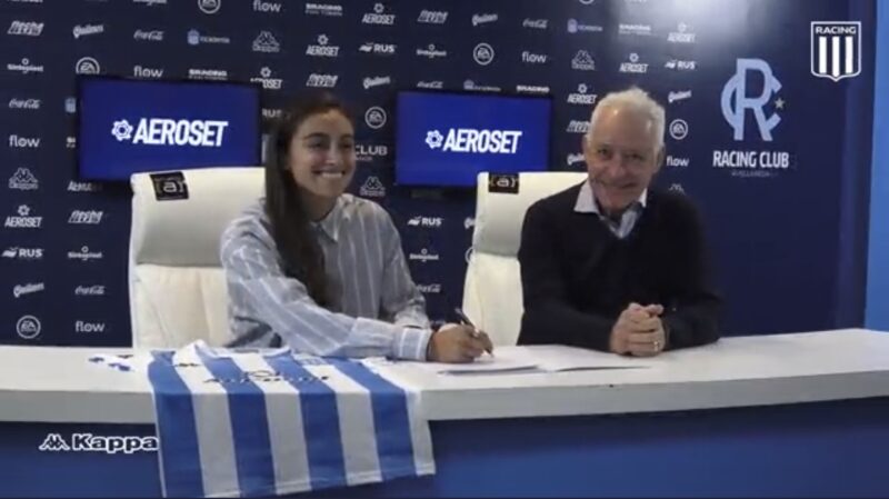 Racing Luana Muñoz renovación