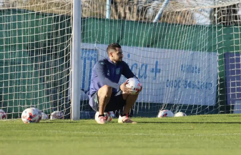 Racing Arias vuelta lesión