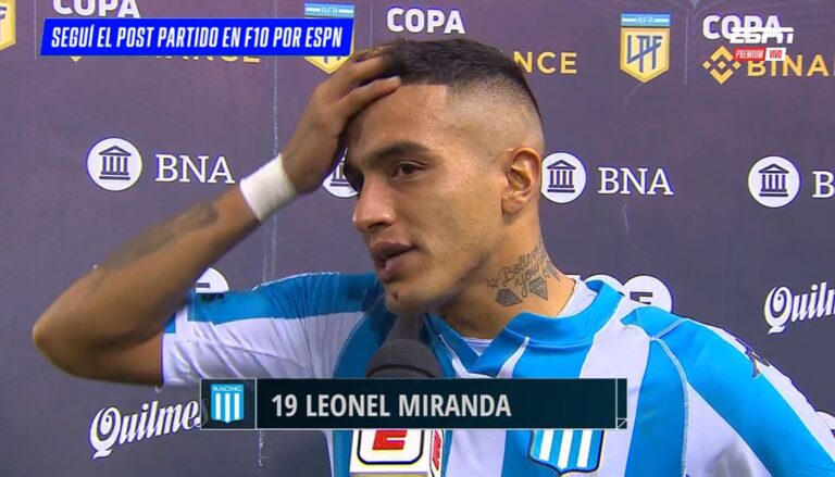 Miranda en Racing Boca