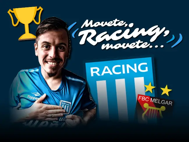 Movete, Racing, Movete - Racing vs. Melgar