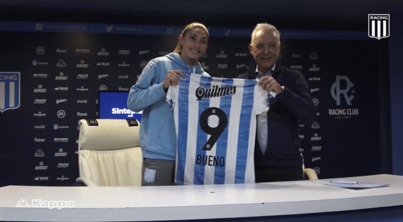 Racing Roció Bueno selección. 