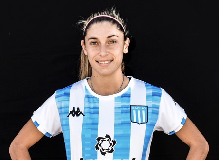 Dura lesión en Racing: Rocio Bueno afuera del femenino.