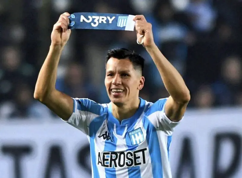 Sigali, el capitán de Racing.