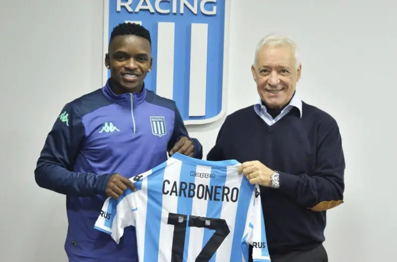 Racing Carbonero Romero firmaron