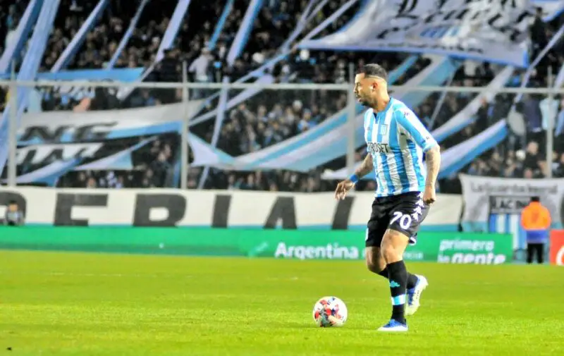 Cardona, opción de Gago en Racing para reemplazar a Chancalay