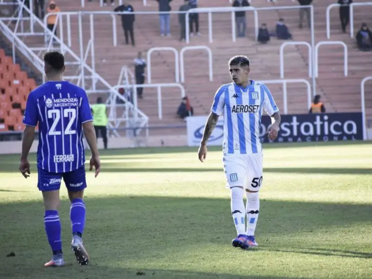 Román Fernández podría jugar en Racing ante Patronato