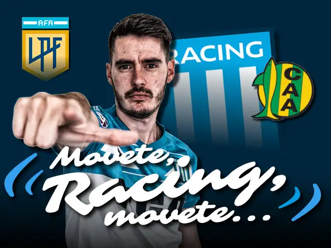 Movete, Racing, Movete - Racing vs. Aldosivi