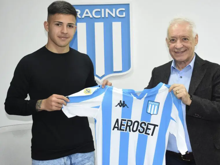 Tobías Rubio y Catriel Cabellos pusieron su firma en Racing