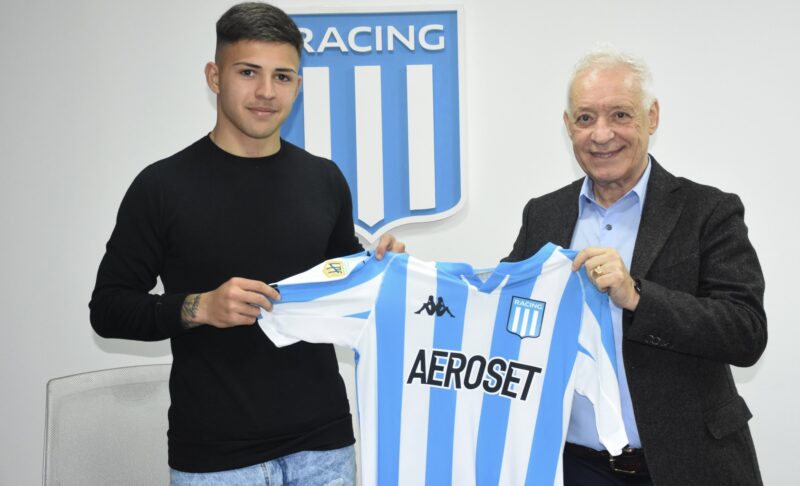 Tobías Rubio y Catriel Cabellos pusieron su firma en Racing