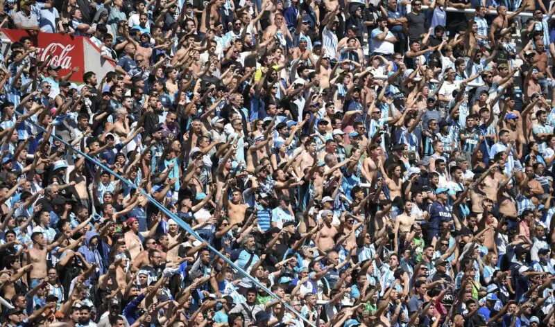 Racing entradas hinchas Mendoza