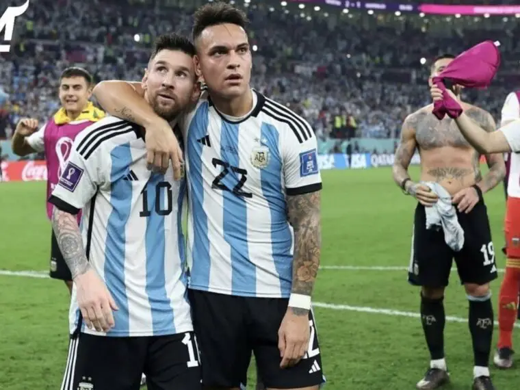 Lautaro Martínez Argentina lesión