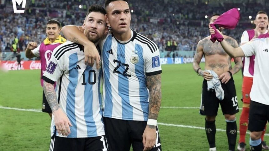 Lautaro Martínez Argentina lesión