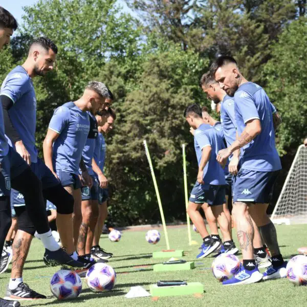 Detalles del primer amistoso de Racing en pretemporada