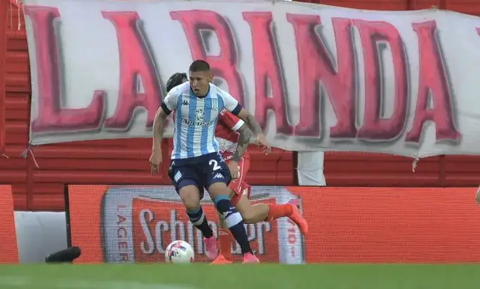 Cáceres pasó de Racing a Lanús