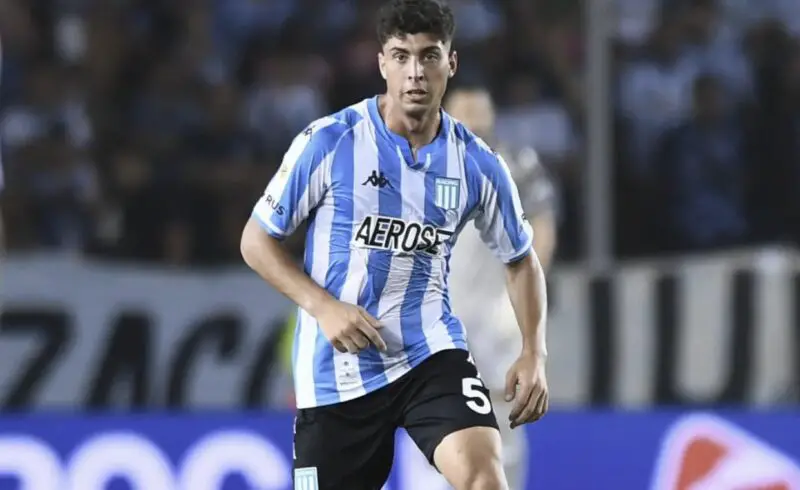 Racing minutos jugados Moreno