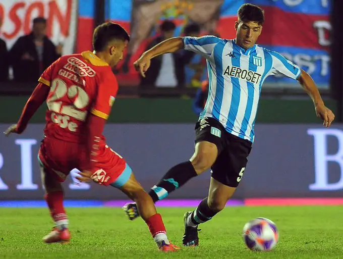 Nardoni en Racing contra Unión