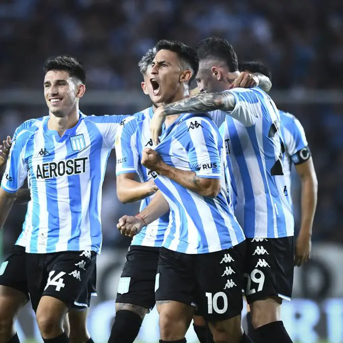 El grito desafiante de Matías Rojas en Racing.