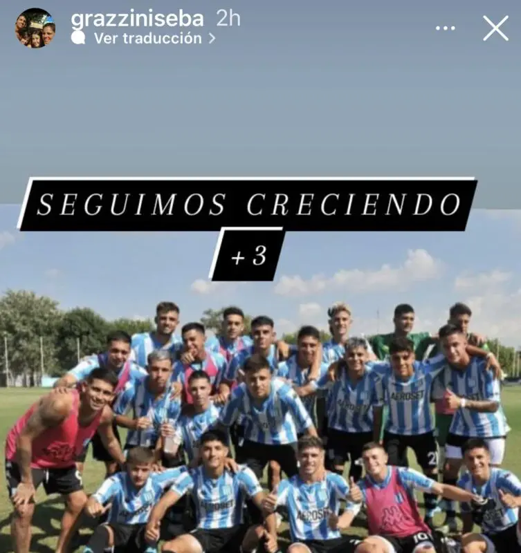 Kozlovsky Reserva Racing Unión