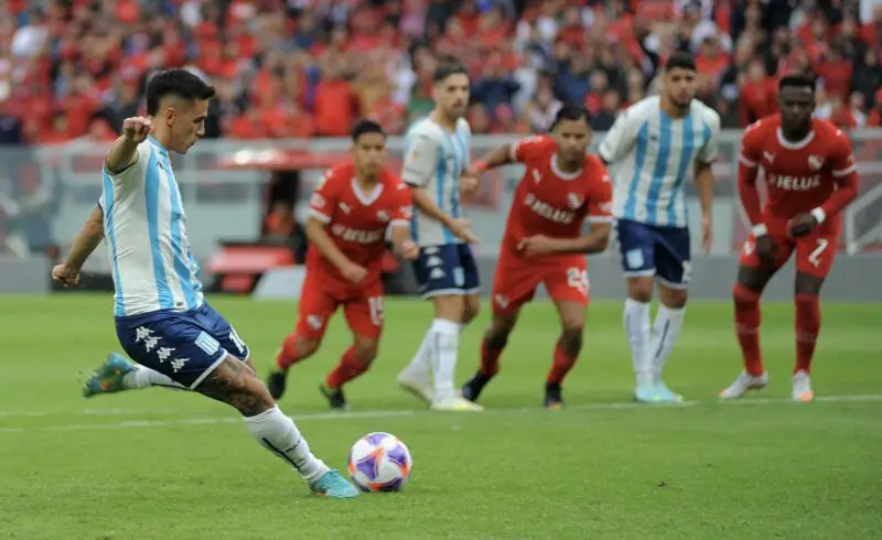 Penal de Racing contra Independiente