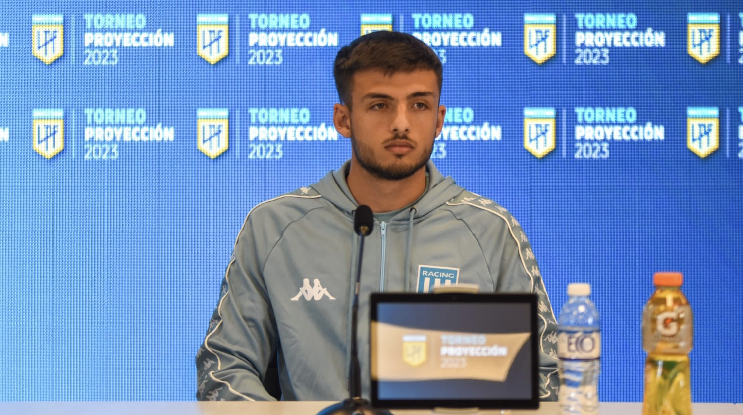 Kozlovsky, en la Reserva de Racing vs Defensa Racing de Alma