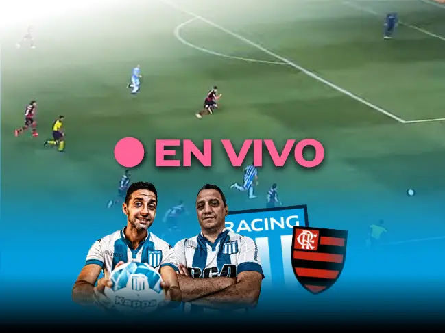 JUEGA RACING - Racing vs. Flamengo - Fase de grupos - Copa Libertadores 2023 - En Vivo
