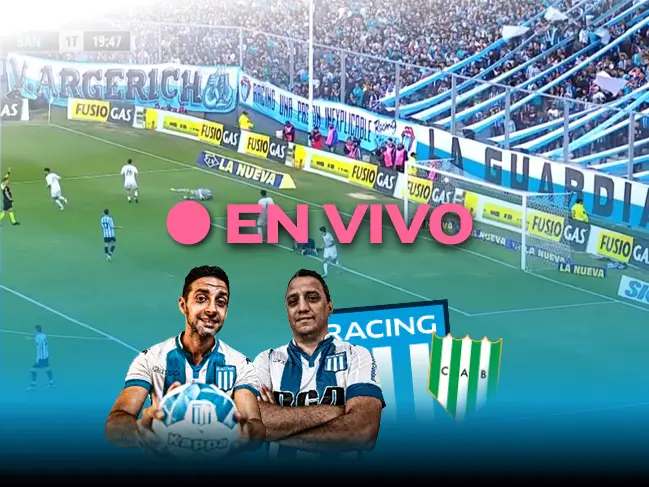 JUEGA RACING - Racing vs. Banfield - Fecha 19 - Liga Profesional - En Vivo