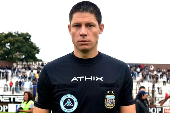 árbitro Racing Boca Nicolás Ramírez