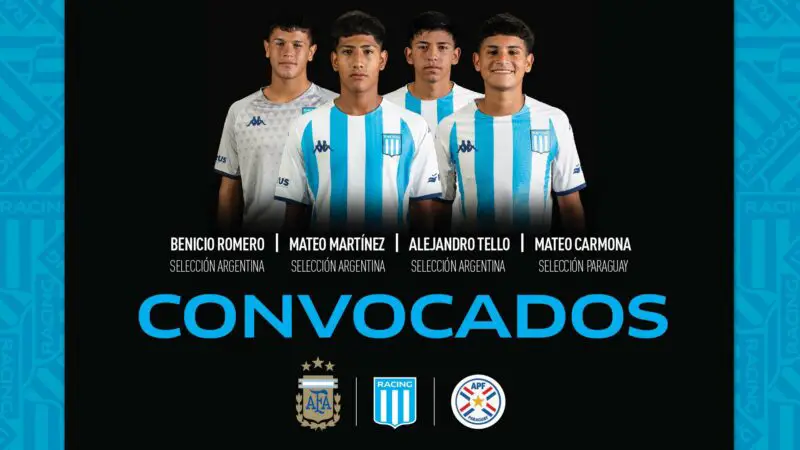 Racing pibes selección