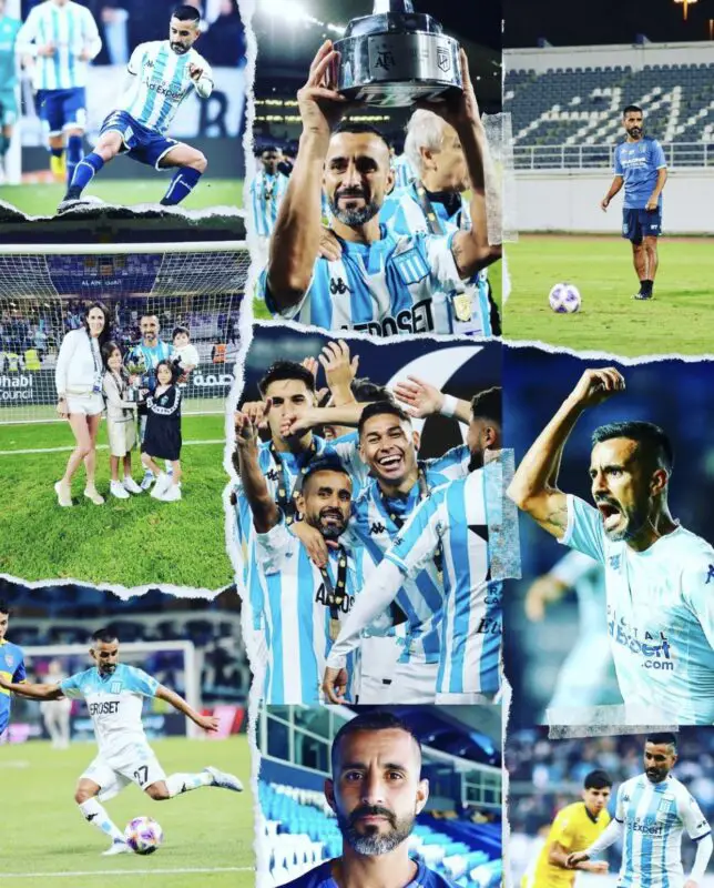 Moralez despedida mensaje Racing