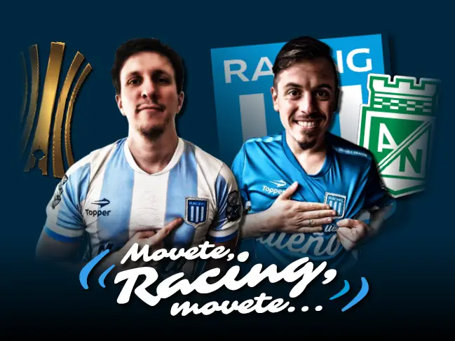 Movete, Racing, movete... Racing vs. Atlético Nacional - Octavos de Final Vuelta - Copa Libertadores 2023