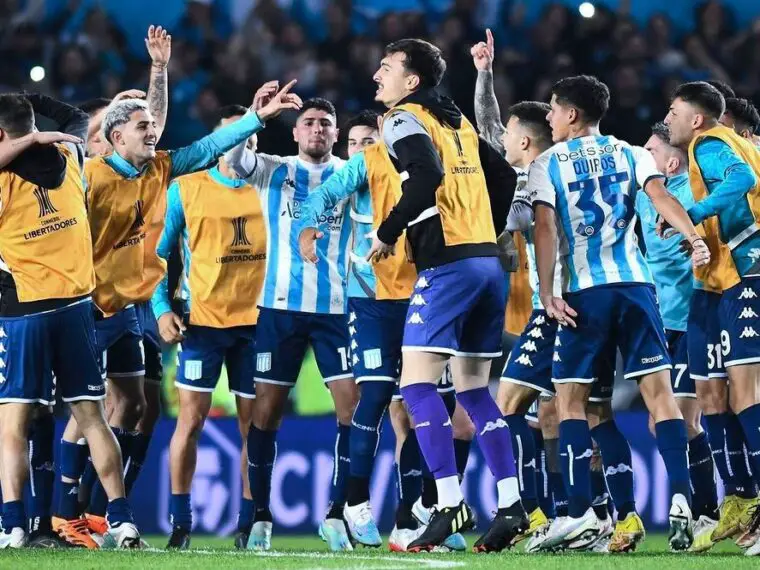 Racing dólares Libertadores