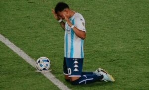 Mensaje de Roger Martínez en Racing post derrota