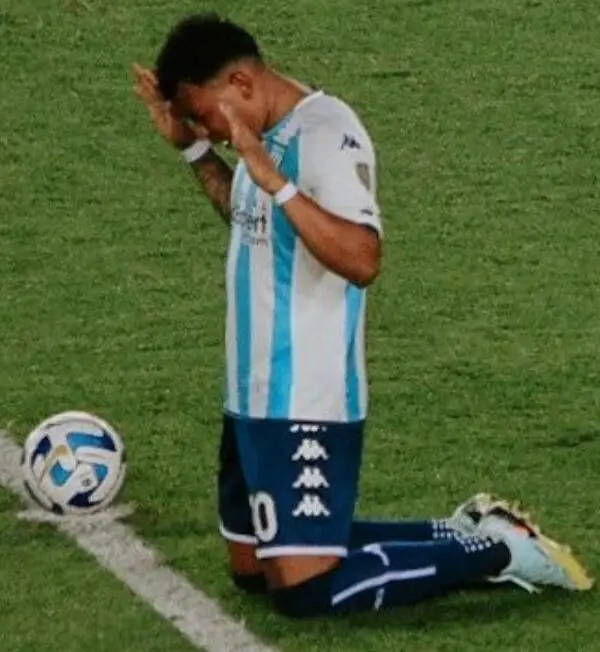 Mensaje de Roger Martínez en Racing post derrota